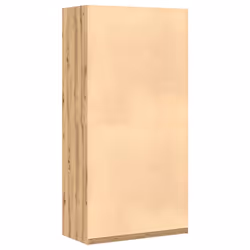 vidaXL Wardrobe Clothing Storage Hanger Clothes Cabinet Closet Engineered Wood - artisan oak, 100 x 50 x 200 cm/ 4 shelves - Additional view 5