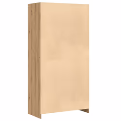 vidaXL Wardrobe Clothing Storage Hanger Clothes Cabinet Closet Engineered Wood - artisan oak, 100 x 50 x 200 cm/ 4 drawers - Additional view 5