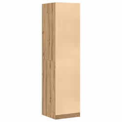 vidaXL Wardrobe Clothing Storage Hanger Clothes Cabinet Closet Engineered Wood - artisan oak, 50 x 50 x 200 cm/ 4 drawers - Additional view 5
