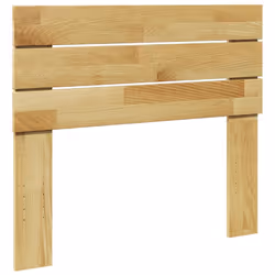 vidaXL Headboard 135 cm Solid Wood Oak bed headboard wooden headboard - 75 cm
