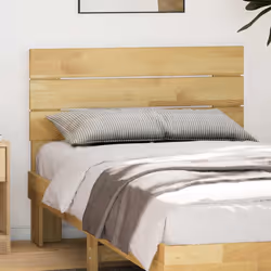 vidaXL Headboard 135 cm Solid Wood Oak bed headboard wooden headboard - 75 cm