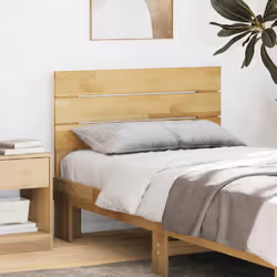 vidaXL Headboard 135 cm Solid Wood Oak bed headboard wooden headboard - 75 cm