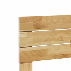 vidaXL Headboard 135 cm Solid Wood Oak bed headboard wooden headboard - 75 cm - Additional view 5