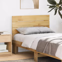 vidaXL Headboard 135 cm Solid Wood Oak bed headboard wooden headboard - 80 cm - Additional view 2