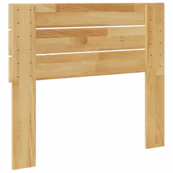 vidaXL Headboard 135 cm Solid Wood Oak bed headboard wooden headboard - 80 cm - Additional view 5