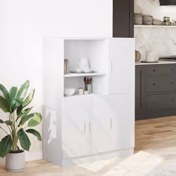 VidaXL 3324142 shelve Wood White