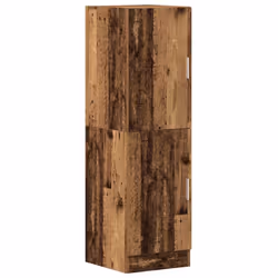vidaXL Kitchen Cabinet Set 2 Piece Storage Cabinet Cupboard Engineered Wood - old wood - Additional view 5