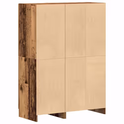 vidaXL Kitchen Cabinet Set 2 Piece Storage Cabinet Cupboard Engineered Wood - old wood - Additional view 8