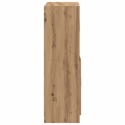 vidaXL Kitchen Cabinet Set 2 Piece Storage Cabinet Cupboard Engineered Wood - artisan oak - Additional view 7