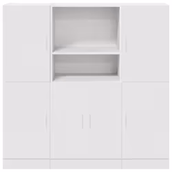 VidaXL 3324151 shelve Wood White - Additional view 4