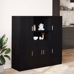 VidaXL 3324152 shelve Wood Black