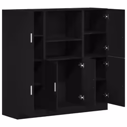 VidaXL 3324152 shelve Wood Black - Additional view 4