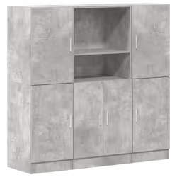 VidaXL 3324154, Wood, Grey, 570 mm, 415 mm, 1315 mm, 1 pc(s)