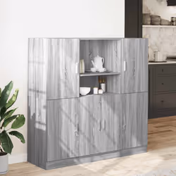 VidaXL 3324156 shelve Wood Grey