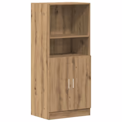 vidaXL Kitchen Cabinet Set 3 Piece Storage Cabinet Cupboard Engineered Wood - artisan oak - Additional view 6