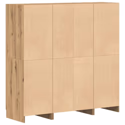 vidaXL Kitchen Cabinet Set 3 Piece Storage Cabinet Cupboard Engineered Wood - artisan oak - Additional view 8