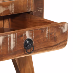 vidaXL Bedside Cabinet 37x32x50 cm Solid Wood Reclaimed bedside table - Additional view 6