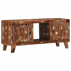 vidaXL TV Cabinet 105x46x32 cm Solid Wood Reclaimed TV stand TV sideboard
