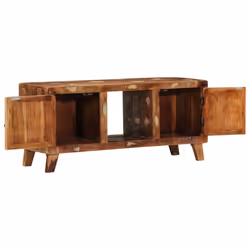 vidaXL TV Cabinet 105x46x32 cm Solid Wood Reclaimed TV stand TV sideboard - Additional view 4