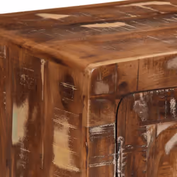 vidaXL TV Cabinet 105x46x32 cm Solid Wood Reclaimed TV stand TV sideboard - Additional view 5