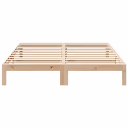 vidaXL Bed Frame without Mattress 180x200 cm Super King Solid Wood Pine
