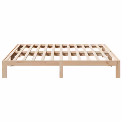 vidaXL Bed Frame without Mattress 180x200 cm Super King Solid Wood Pine - Additional view 4