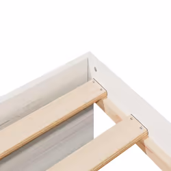 vidaXL Day Bed with Mattress Bedroom Sofa Bed Couch Guest Bed Solid Wood Pine - white, 75 x 190 cm - Additional view 8