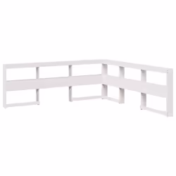 VidaXL 859254, White, Pinewood, 2 m, 2185 mm, 80 cm, 2185 mm