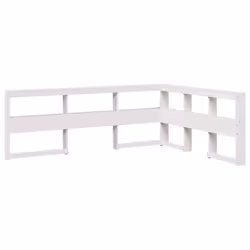 VidaXL 859263, White, Pinewood, 150 cm, 1685 mm, 80 cm, 2185 mm