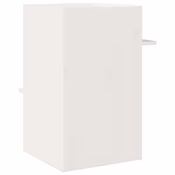 vidaXL Cat House White 43x43x60 cm Solid Wood Pine cat house indoor - taupe