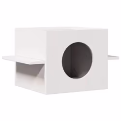 vidaXL Cat House Kitten Tower Cat Furniture Cat Play Center Solid Wood Pine - light grey
