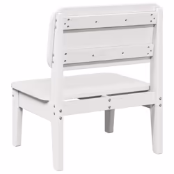 VidaXL 859318 outdoor chair Terrace Pinewood White - Additional view 5