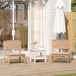 VidaXL 859322 outdoor chair Terrace Pinewood