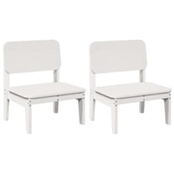 VidaXL 859323 outdoor chair Terrace Pinewood White