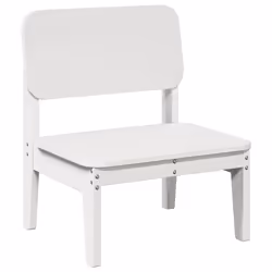 VidaXL 859323 outdoor chair Terrace Pinewood White