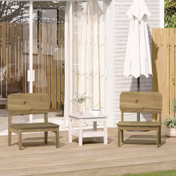 VidaXL 859326 outdoor chair Terrace Pinewood