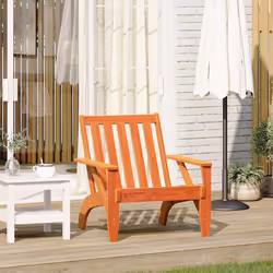VidaXL 859329 outdoor chair Terrace Pinewood Brown