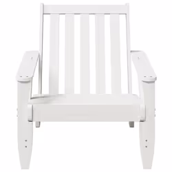 VidaXL 859333 outdoor chair Terrace Pinewood White - Additional view 4