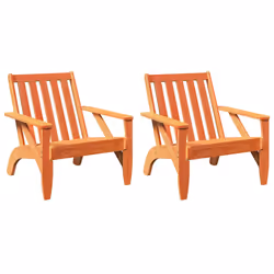 VidaXL 859334, Terrace, Pinewood, Brown, 750 mm, 770 mm, 770 mm