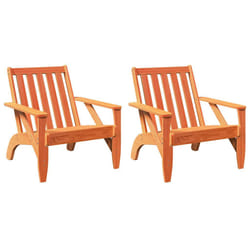 VidaXL 859334 outdoor chair Terrace Pinewood Brown
