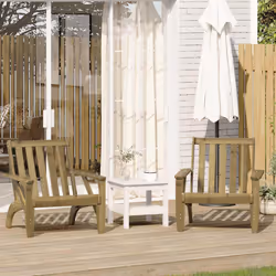 VidaXL 859336 outdoor chair Terrace Pinewood