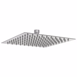 vidaXL Rain Shower Head Stainless Steel Rectangular Bathroom Unit Multi Sizes - 20 x 20 cm