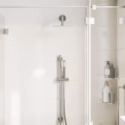 vidaXL Rain Shower Head Stainless Steel Rectangular Bathroom Unit Multi Sizes - 20 x 20 cm