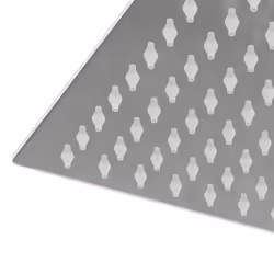 vidaXL Rain Shower Head Stainless Steel Rectangular Bathroom Unit Multi Sizes - 20 x 20 cm - Additional view 8