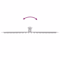 vidaXL Rain Shower Head Stainless Steel Rectangular Bathroom Unit Multi Sizes - 40 x 40 cm - Additional view 7