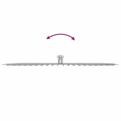 vidaXL Rain Shower Head Stainless Steel Rectangular Bathroom Unit Multi Sizes - 50 x 50 cm - Additional view 7
