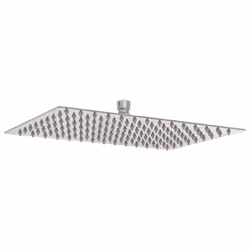 vidaXL Rain Shower Head Stainless Steel Rectangular Bathroom Unit Multi Sizes - 30 x 20 cm