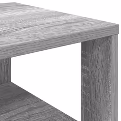 vidaXL Shoe Rack Old Wood 61x32x105 cm Engineered Wood shoe storage shoe shelf - grey sonoma, 70 cm - Additional view 5