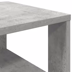 vidaXL Shoe Rack Old Wood 61x32x105 cm Engineered Wood shoe storage shoe shelf - concrete grey, 87.5 cm - Additional view 6