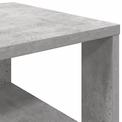 vidaXL Shoe Rack Old Wood 61x32x105 cm Engineered Wood shoe storage shoe shelf - concrete grey, 105 cm - Additional view 6